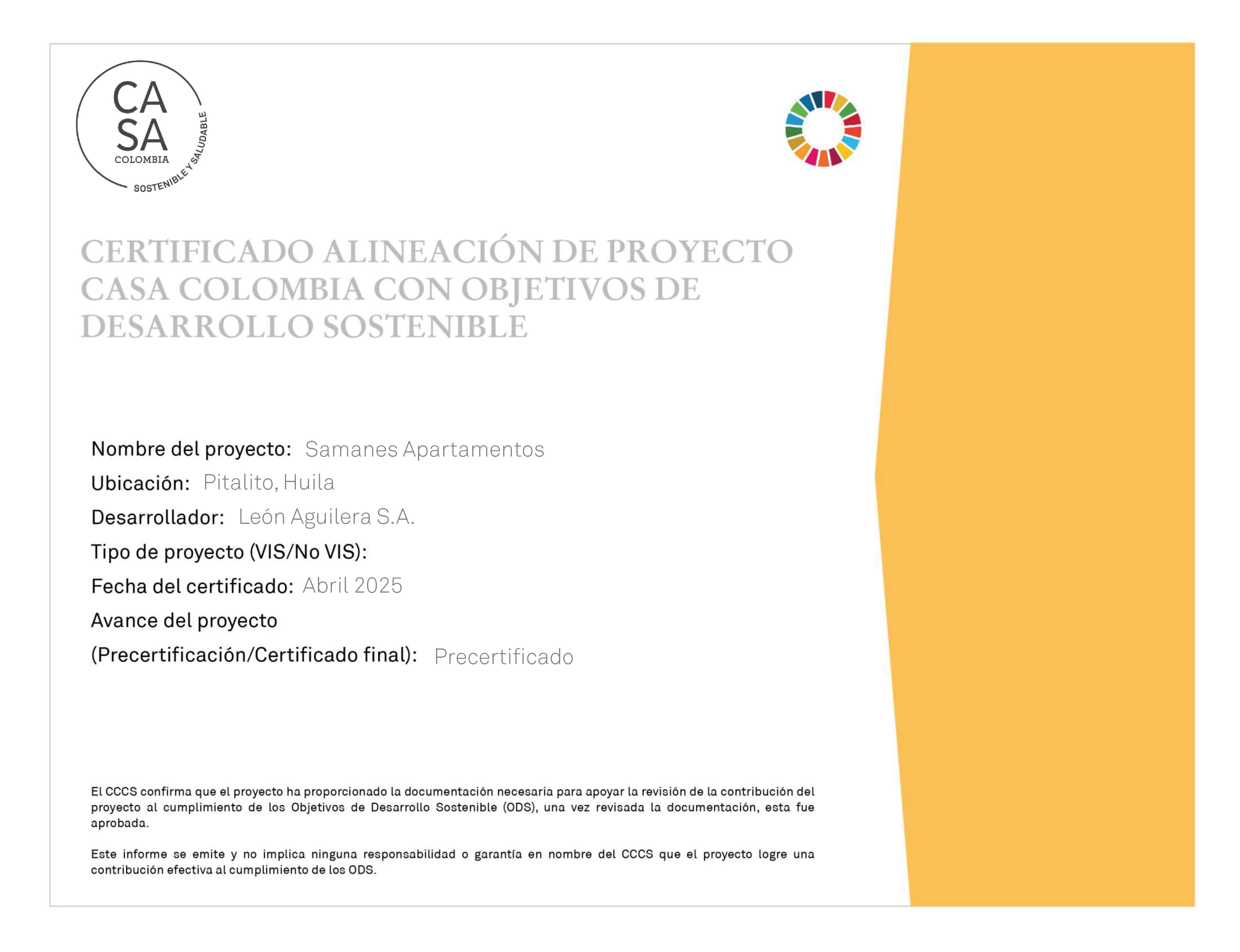 Certificado CASA 4